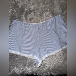 Skims poplin sleep shorts